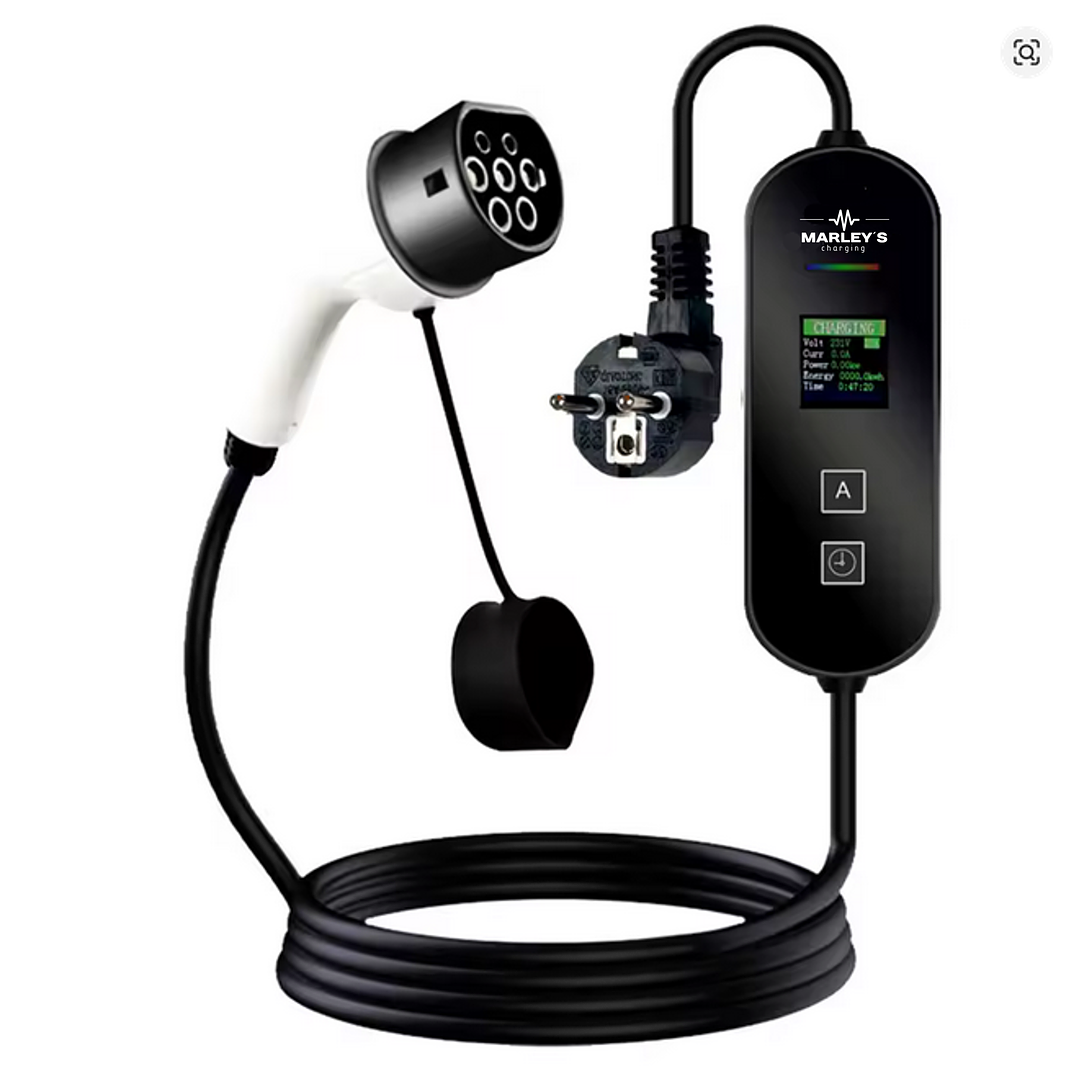 Carregador Portátil 3,5 kw - 16A - Bolsa Transporte - 5 METROS CABO 4