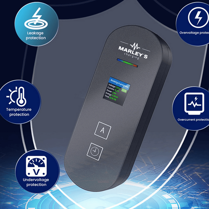 Carregador Portátil 3,5 kw - 16A - Bolsa Transporte - 5 METROS CABO 10