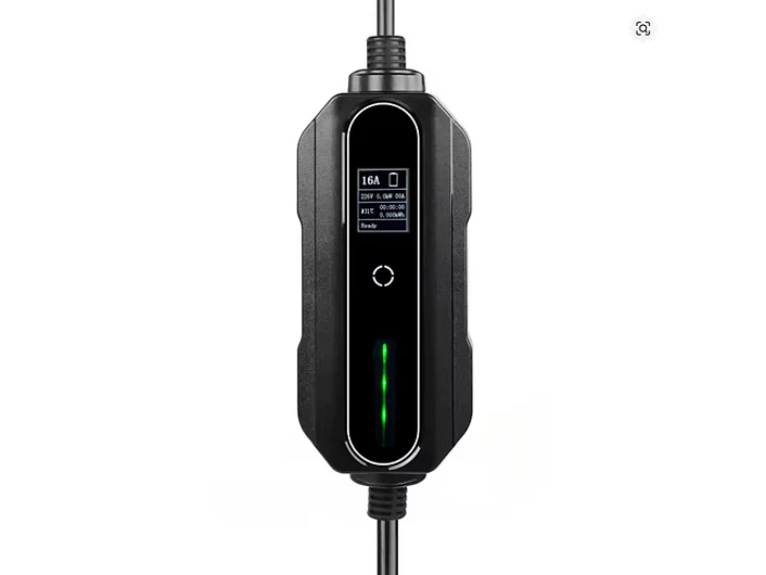 Carregador Portátil 7 kW | 32A | 10 Metros | Ecrã LCD | Saco Transporte 4