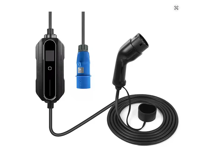 Carregador Portátil 7 kW | 32A | 10 Metros | Ecrã LCD | Saco Transporte 2