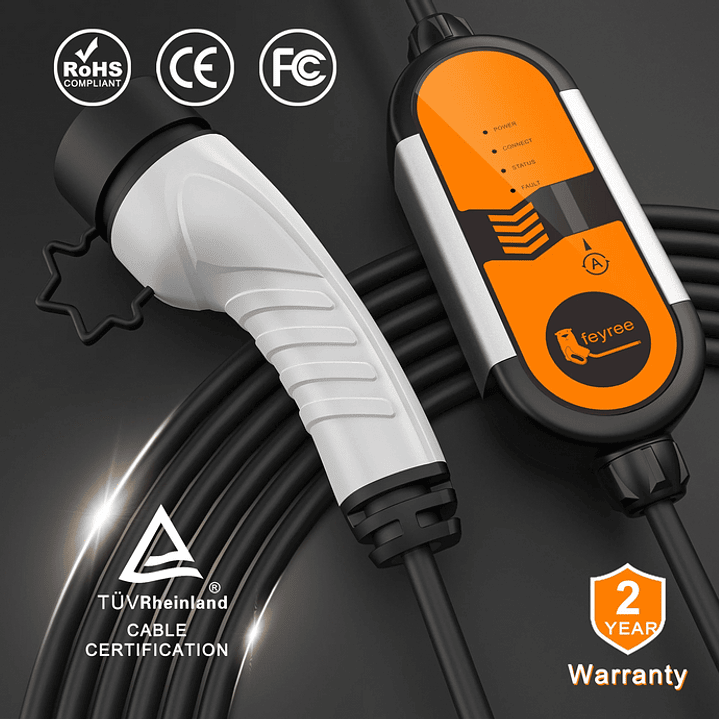 Carregador Portátil 3,5 kw - 16A - Bolsa Transporte - 5 METROS CABO 16