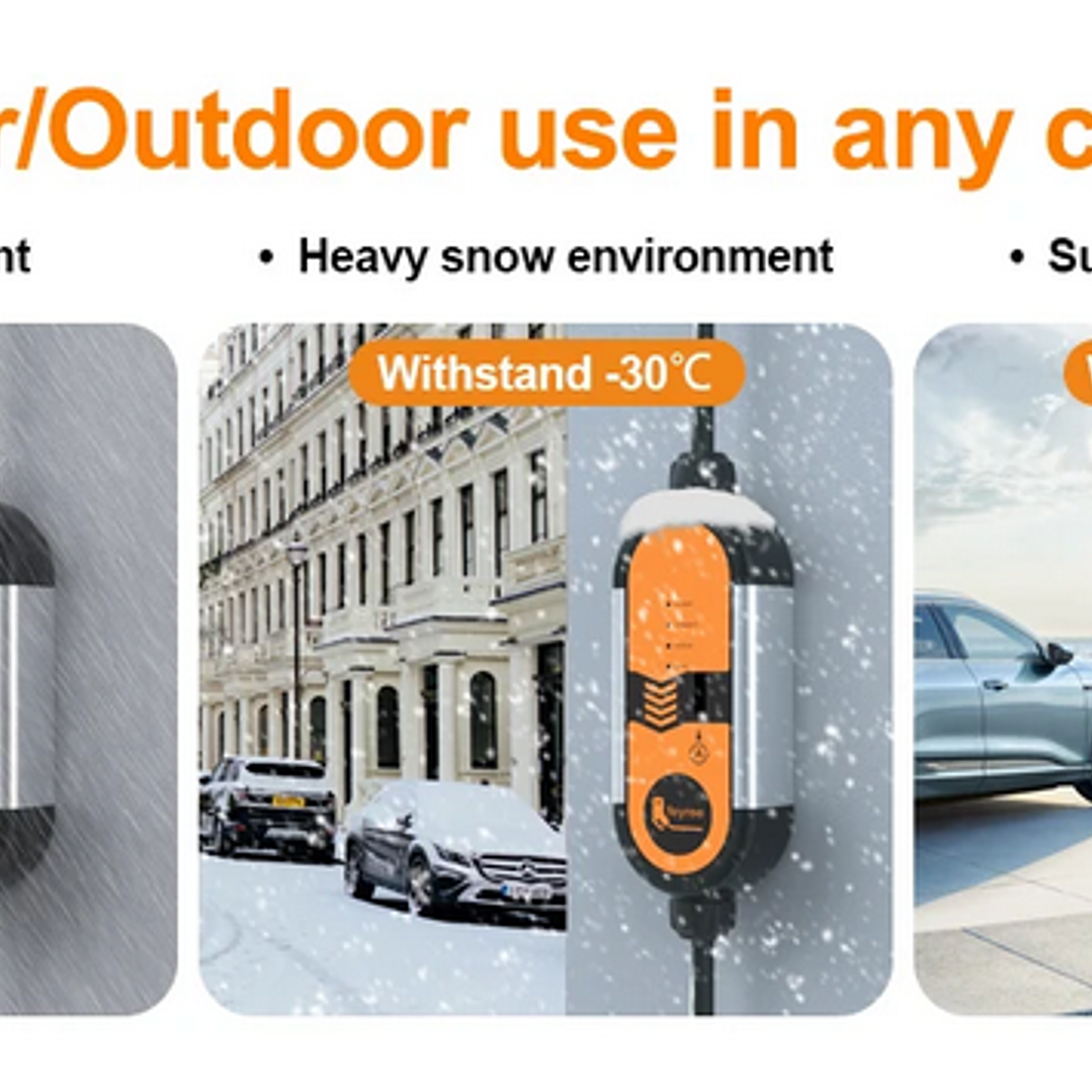 Carregador Portátil 3,5 kw - 16A - Bolsa Transporte - 5 METROS CABO 18