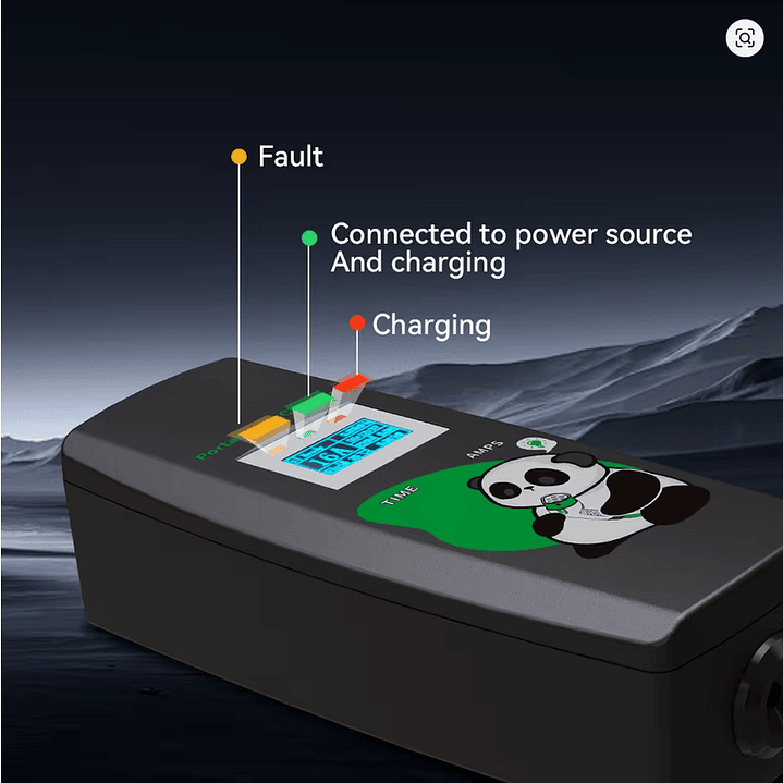 Carregador Portátil 3,5 kw - 16A - Bolsa Transporte - 5 METROS CABO 7