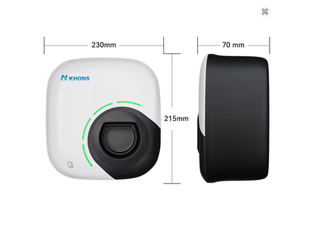 Wallbox 22 kW | 32A | Cabo 5m | App | RFID 3
