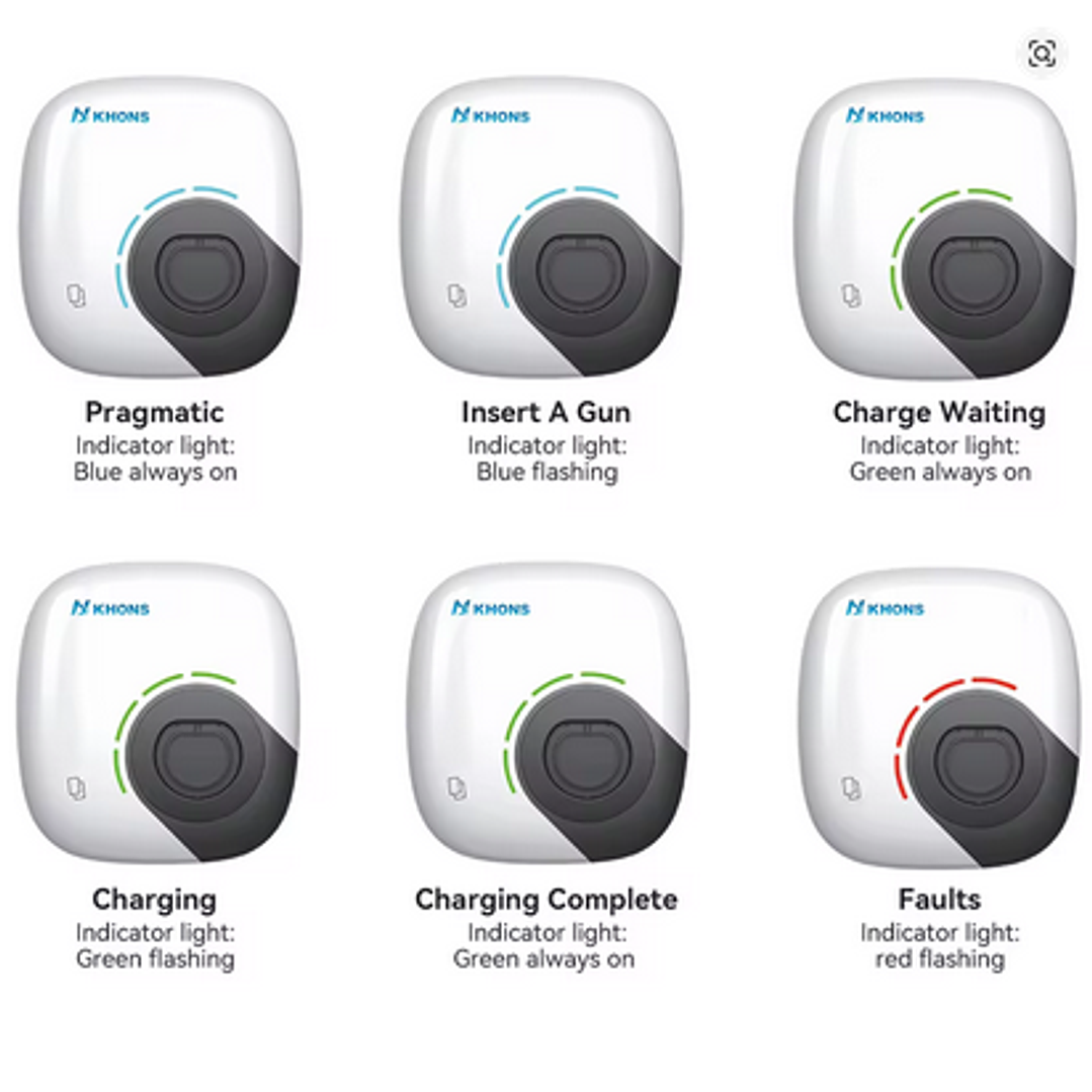 Carregador carros elétricos híbridos - 22 KW - 32A - 3 fases - Tipo2 5