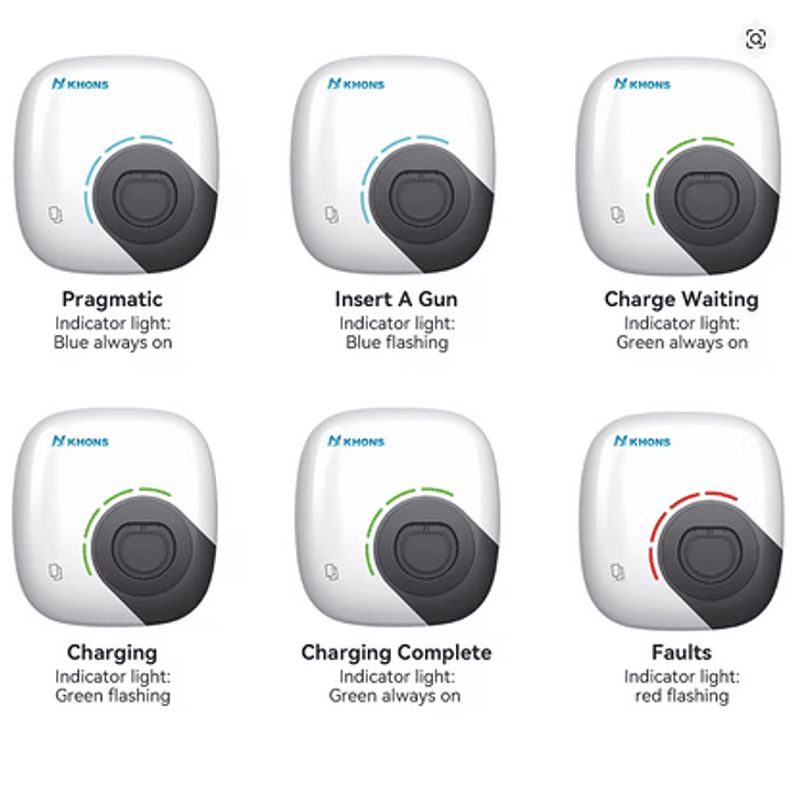 Carregador carros elétricos híbridos - 22 KW - 32A - 3 fases - Tipo2 5