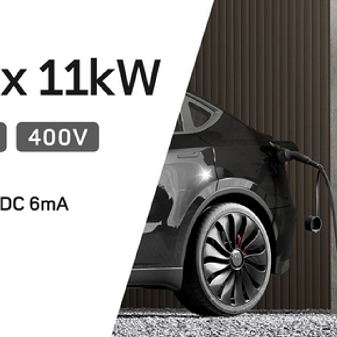 Wallbox Carregador Parede - 11 kw - 16 A - C/ APP WI-FI e Cartões - 10 METROS Cabo 9