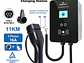 Wallbox 11 kW | 16A | Cabo 5 ou 10m | App Wi-Fi | RFID | Ecrã LCD | DLB - Balanceamento Carga - Thumbnail 2