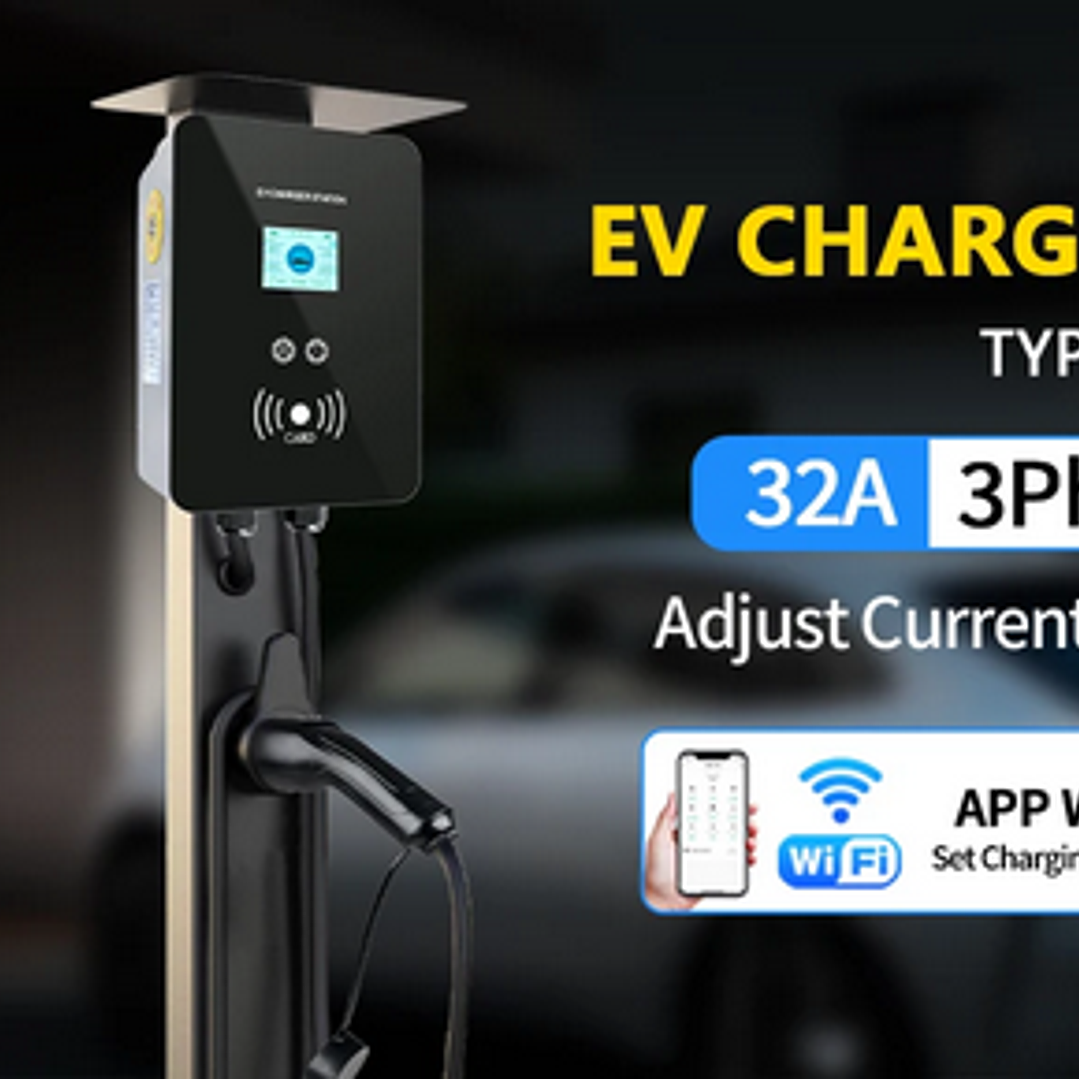 Wallbox Carregador Parede - 11 kw - 16A - Balanceamento Carga - APP e Cartões  8