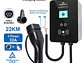 Wallbox 22 kW | 32A | Cabo 5 ou 10m | App | RFID | Ecrã | DLB - Balanceamento Carga - Miniatura 2