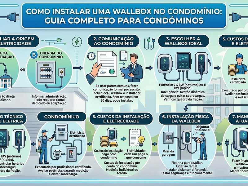 Processo para Instalar Wallbox no Condomínio: Guia Completo para Condóminos