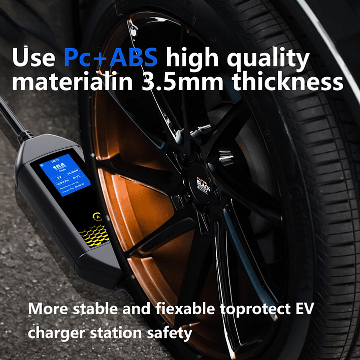 Carregador Portátil Doméstico 3.5 kw - 16A - c/ Saco Transporte 12