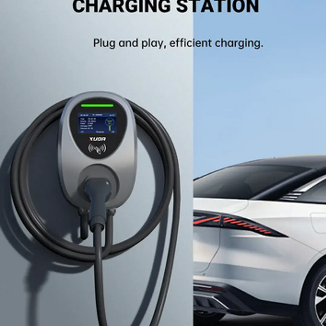 Wallbox Carregador Parede - 7 kw - 32 A - C/ APP WI-FI e Cartões 10