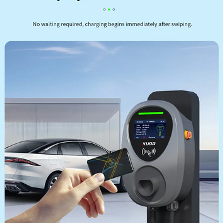 Wallbox Carregador Parede - 7 kw - 32 A - C/ APP WI-FI e Cartões 13