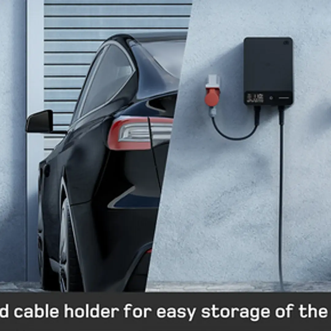 Wallbox Carregador Parede - 22 kw - 32 A - C/ APP WI-FI e Cartões - 10 METROS Cabo 6
