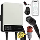 Wallbox Carregador Parede - 22 kw - 32 A - C/ APP WI-FI e Cartões - 10 METROS Cabo - Thumbnail 2