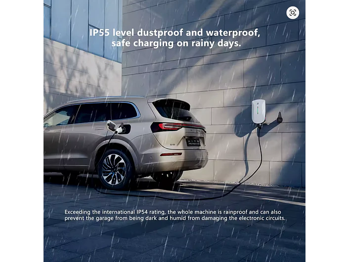 Wallbox 7 kW | 32A | Cabo 5m | App | RFID 4