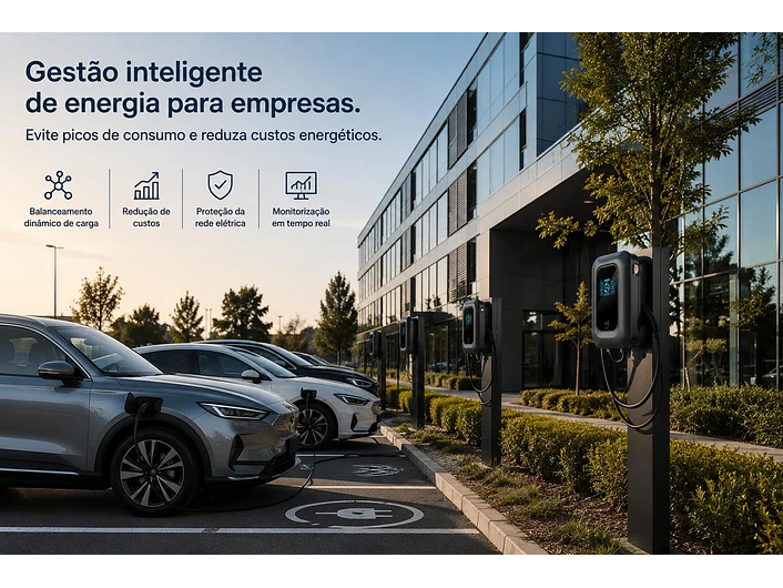 Wallbox 7 kW | 32A | Cabo 5 ou 10m | App | RFID | DLB - Balanceamento de Carga SEM FIOS 25