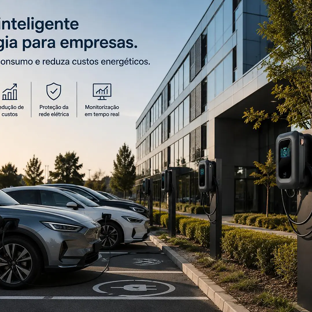 Wallbox 7 kW | 32A | Cabo 5m | App | RFID | DLB - Balanceamento de Carga SEM FIOS 25