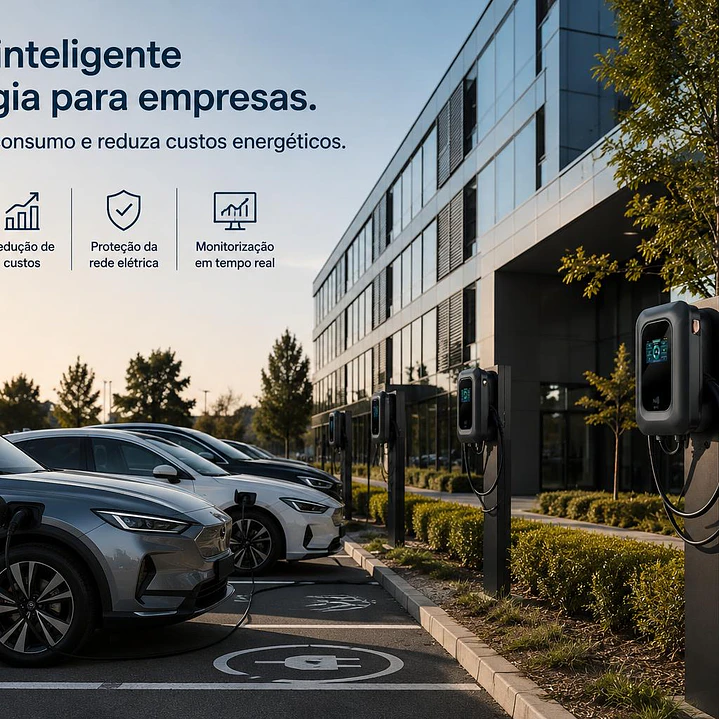 Wallbox 7 kW | 32A | Cabo 5m | App | RFID | DLB - Balanceamento de Carga SEM FIOS 25
