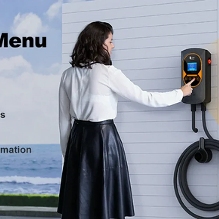 Wallbox 7 kW | 32A | Cabo 5m | App | RFID | Ecrã | DLB - Balanceamento Carga 12