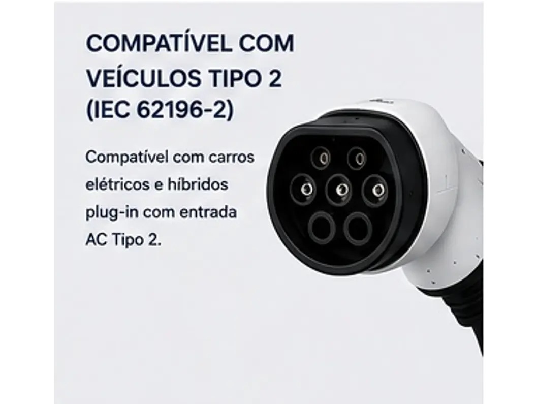 Carregador Portátil 3,5 kW | 16A | 5 Metros | Saco de Transporte 10