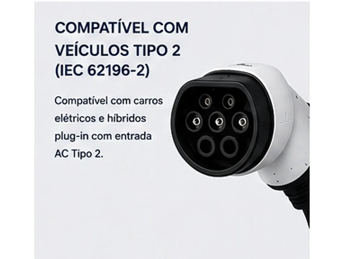 Carregador Portátil 3,5 kW | 16A | 5 Metros | Saco de Transporte 10