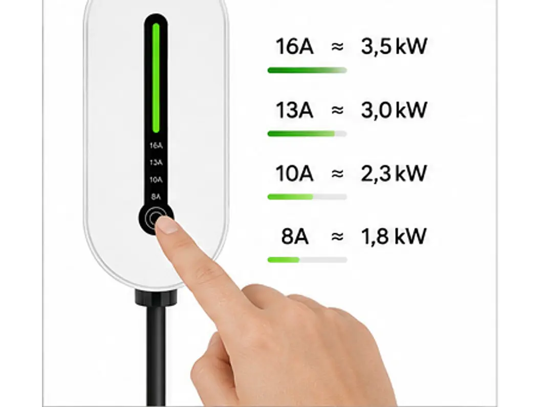 Carregador Portátil 3,5 kW | 16A | 5 Metros  11