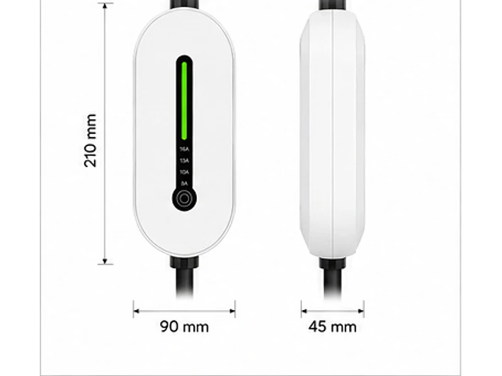 Carregador Portátil 3,5 kW | 16A | 5 Metros  12