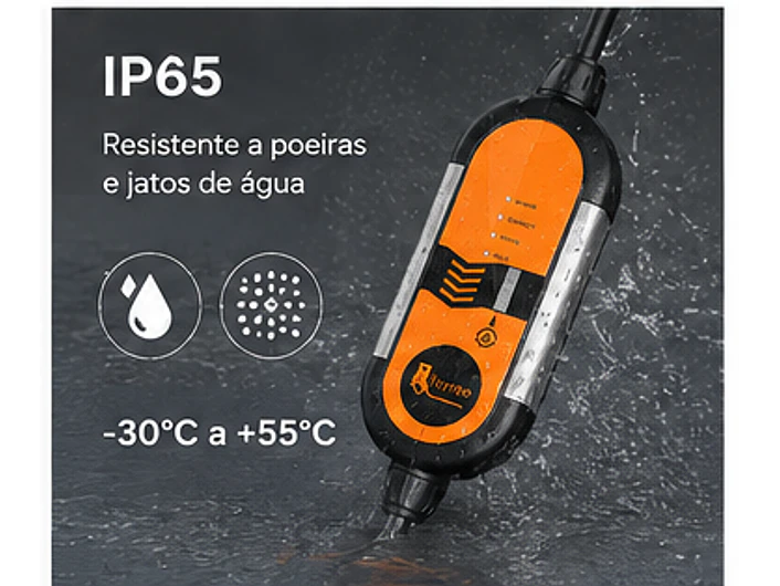 Carregador Portátil 3,5 kw - 16A - Bolsa Transporte - 5 METROS CABO 14