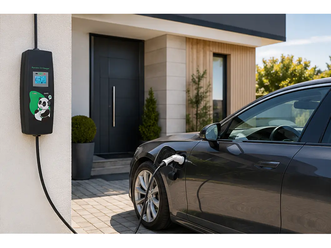 Carregador Portátil 3,5 kW | 16A | 5 Metros | Saco Transporte 6