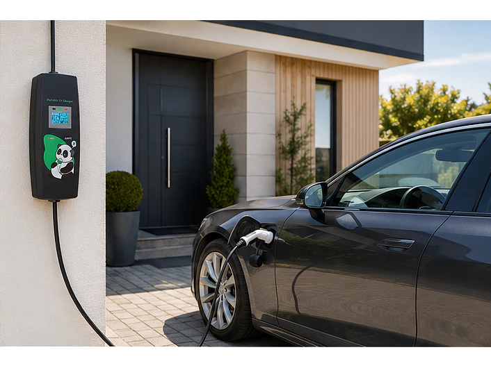 Carregador Portátil 3,5 kW | 16A | 5 Metros | Saco Transporte 6