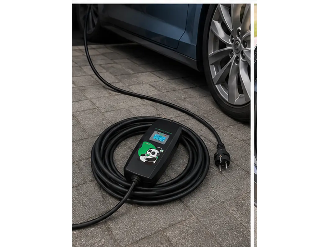 Carregador Portátil 3,5 kW | 16A | 5 Metros | Saco Transporte 12