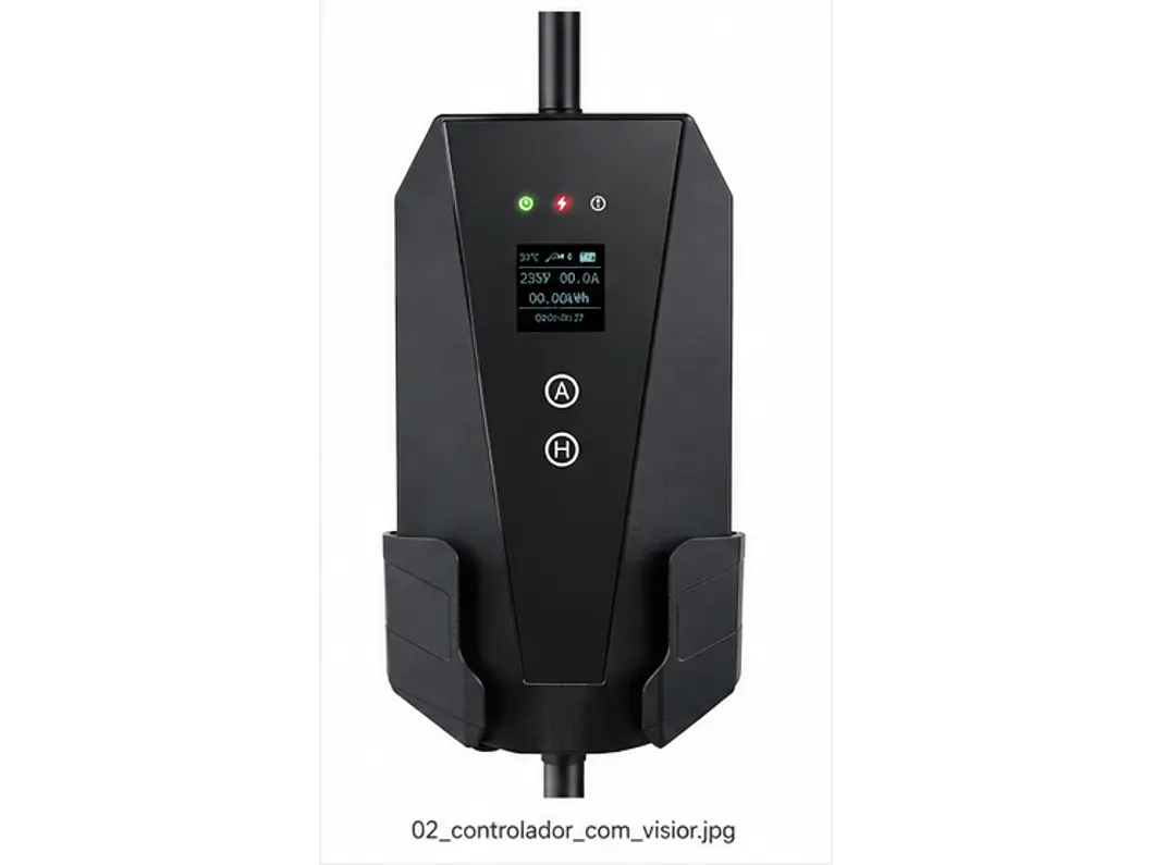 Carregador Portátil 3,5 kW | 16A | 8,5 Metros | App Wi-Fi | Saco Transporte | Sup Parede 6