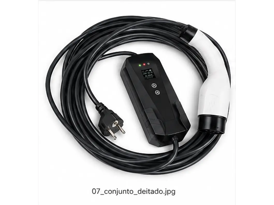 Carregador Portátil 3,5 kW | 16A | 8,5 Metros | App Wi-Fi | Saco Transporte | Sup Parede 11