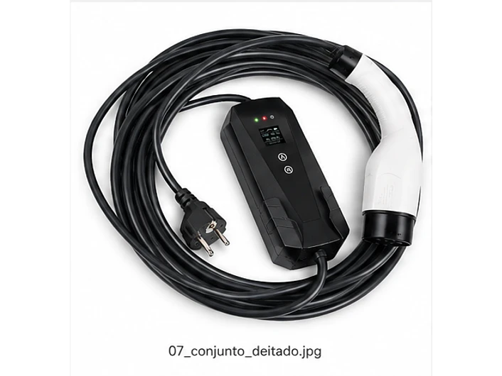 Carregador Portátil 3,5 kW | 16A | 8,5 Metros | App Wi-Fi | Saco Transporte | Sup Parede 11