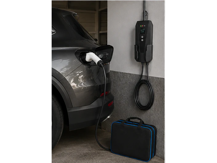 Carregador Portátil 3,5 kW | 16A | 8,5 Metros | App Wi-Fi | Saco Transporte | Sup Parede 13