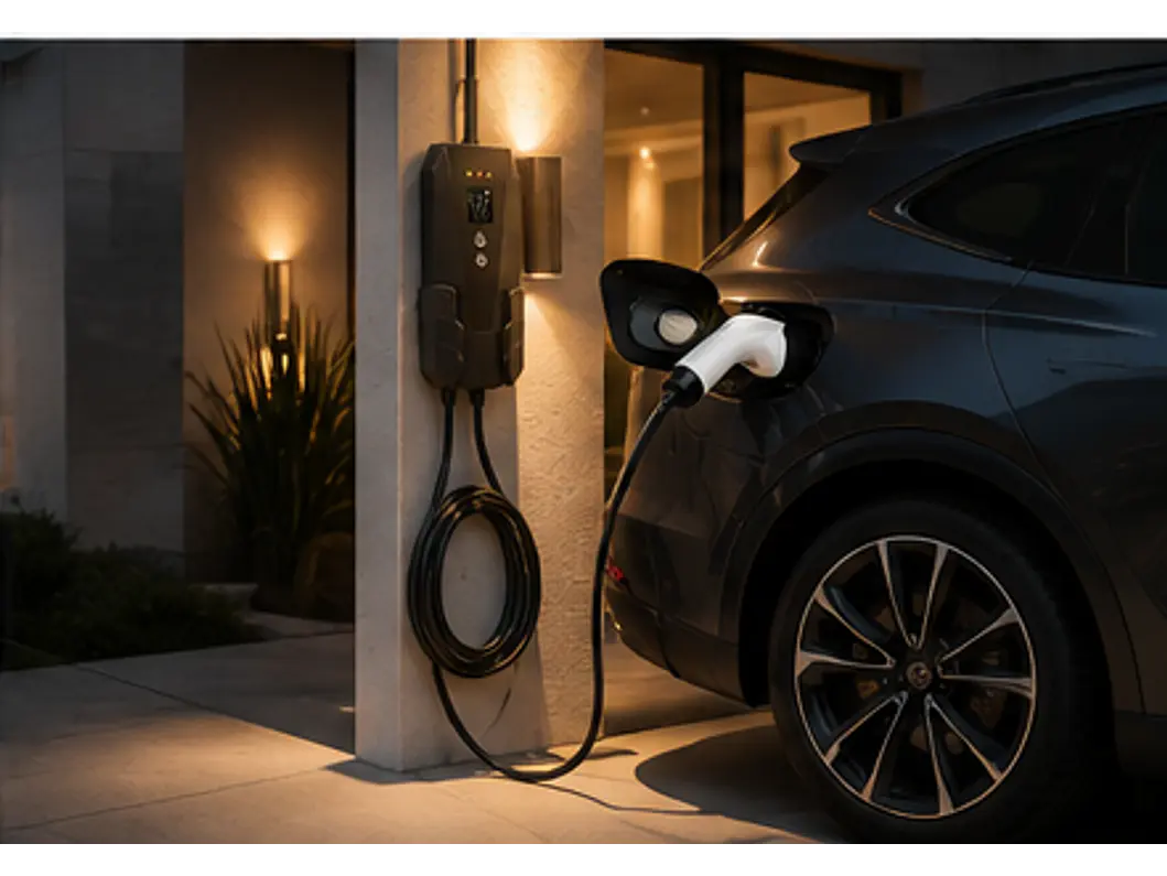 Carregador Portátil 3,5 kW | 16A | 8,5 Metros | App Wi-Fi | Saco Transporte | Sup Parede 16