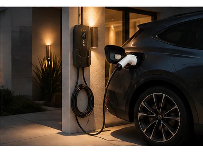 Carregador Portátil 3,5 kW | 16A | 8,5 Metros | App Wi-Fi | Saco Transporte | Sup Parede 16