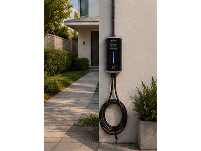 Carregador Portátil 3,5 kW | 16A | 10 Metros | Suporte Parede | Saco Transporte 4