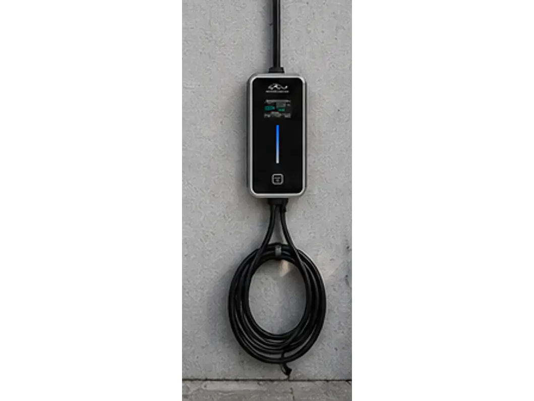 Carregador Portátil 3,5 kW | 16A | 10 Metros | Suporte Parede | Saco Transporte 6