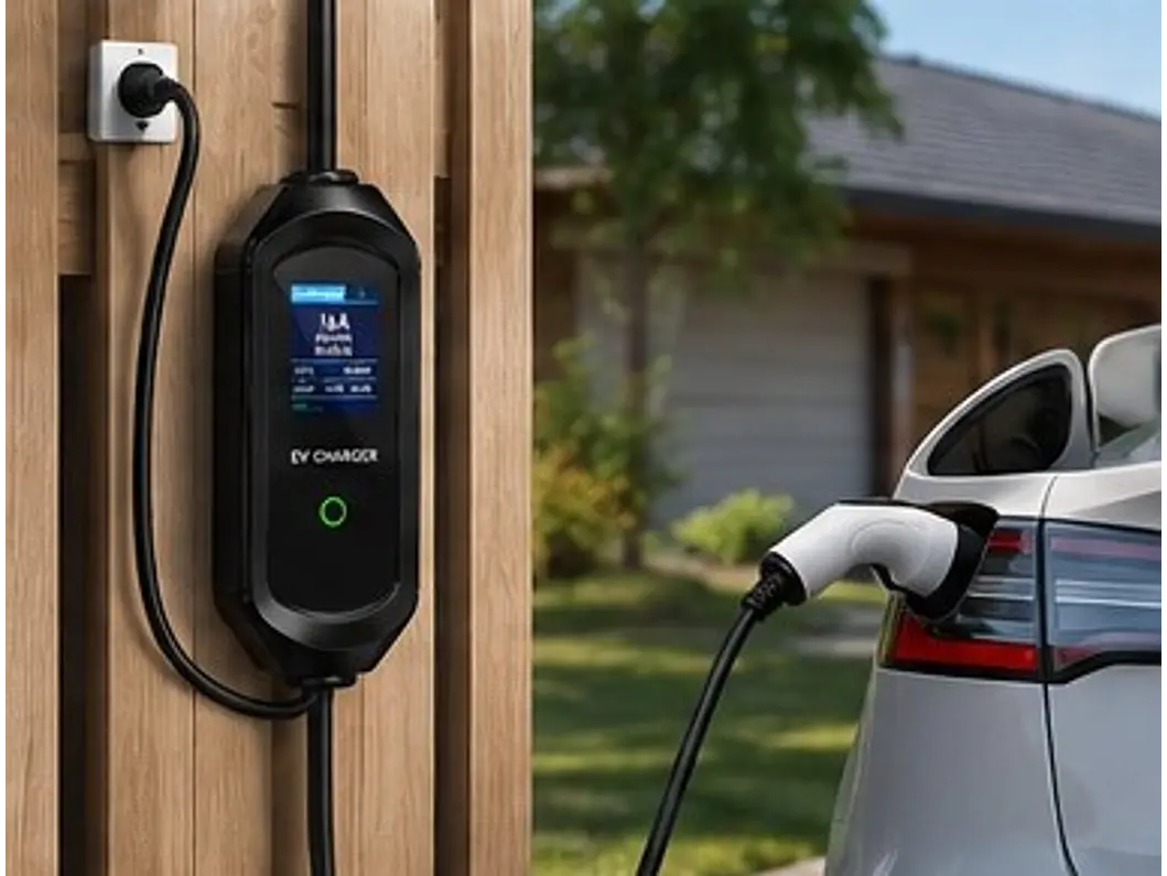 Carregador Portátil 3,5 kW | 16A | 3,5 - 5 - 10 Metros | App Wi-Fi | Saco Transporte 10