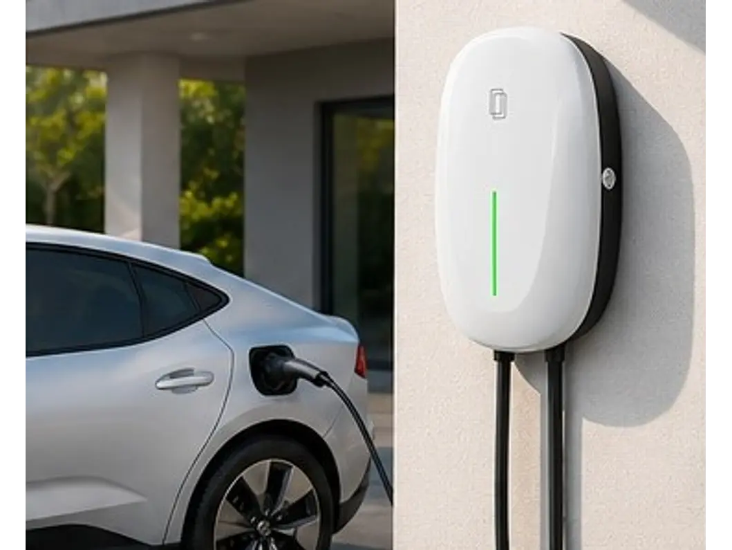 Wallbox 7 kW | 32A | Cabo 5m | App e WI-FI | RFID 5