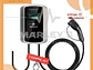 Wallbox 7 kW | 32A | Cabo 5m | APP e Wi-Fi | RFID | LCD - Thumbnail 1
