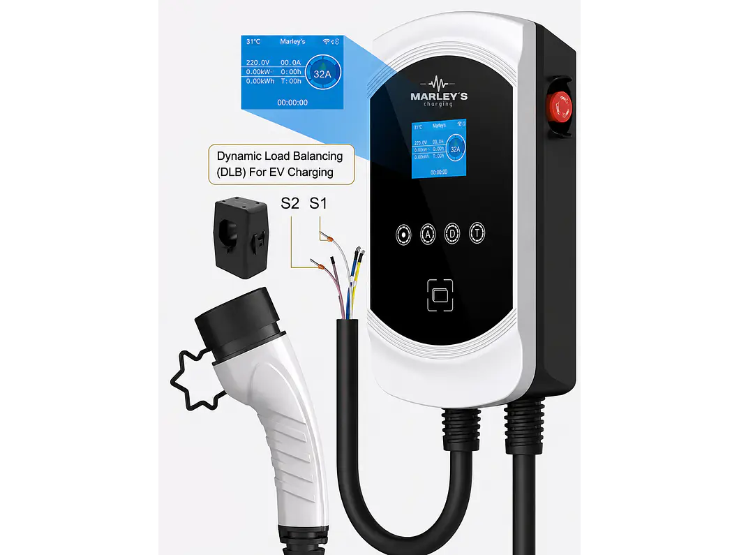 Wallbox 7 kW | 32A | Cabo 5 ou 10m | App | RFID | DLB - Balanceamento de Carga 2