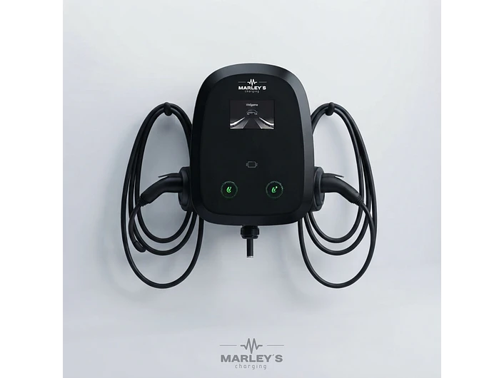 Wallbox Dupla 2 × 22 kW - 32A – APP, RFID, DLB e OCPP 1