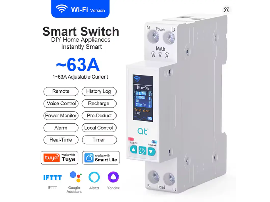 Contador Digital W-FI Quadro Eletrico - Condominios - 220v/50hz  3