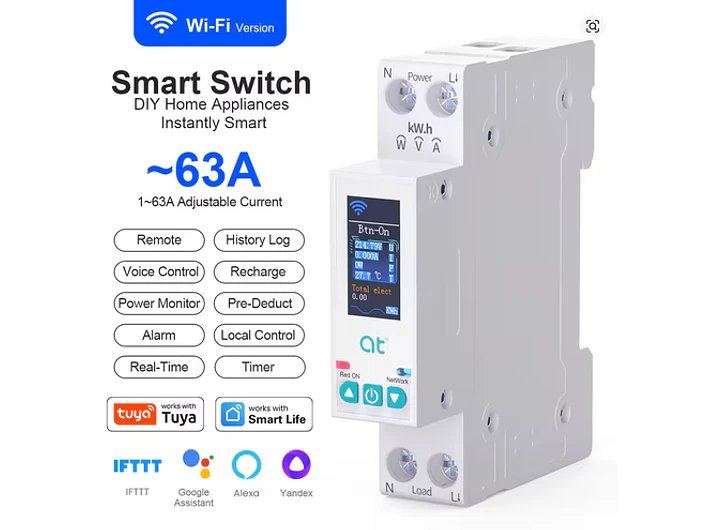 Contador Digital W-FI Quadro Eletrico - Condominios - 220v/50hz  3