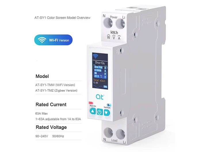 Contador Digital W-FI Quadro Eletrico - Condominios - 220v/50hz  10
