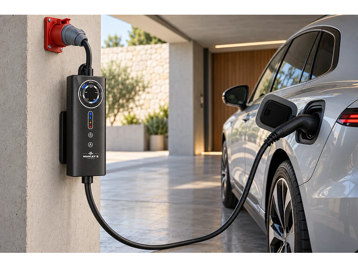 Carregador Portátil 22 kW | 32A | 8 Metros | Saco Transporte 2